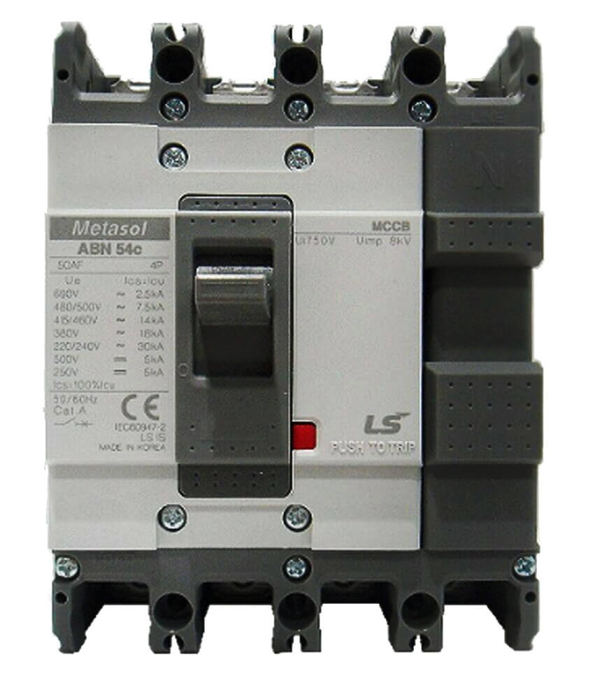 MCCB LS ABN54C 4P 15A 18KA - CẦU DAO TỰ ĐỘNG LS