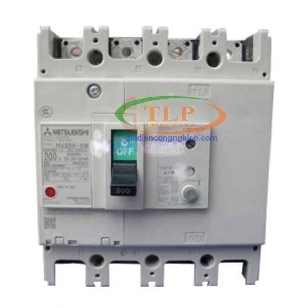 Thiết bị đóng cắt MCCB MITSUBISHI NF160-SGV 4P