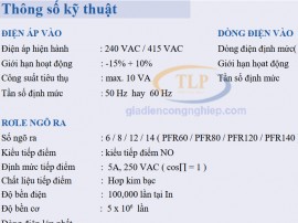 Catalogue bộ điều khiển tụ bù Mikro 6 8 12 14 cấp Tiếng Việt