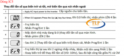 Hướng dẫn chi tiết cài đặt biến tần LS các dòng thông dụng