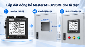 Cách Chọn Và Lắp Đặt Đồng Hồ Master MT-DP96MF Cho Tủ Điện