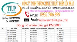 Bảng giá đồng hồ PM5000