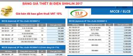 Bảng giá thiết bị điện Shihlin