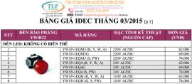 Bảng giá thiết bị điện iDEC