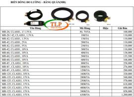 Bảng giá biến dòng đo lường - Băng quấn MR