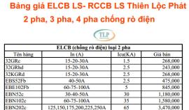 Bảng Giá ELCB LS-RCCB LS
