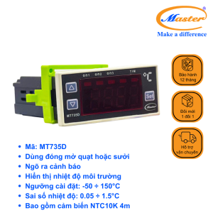 Bộ kiểm soát nhiệt độ thông minh MT735D
