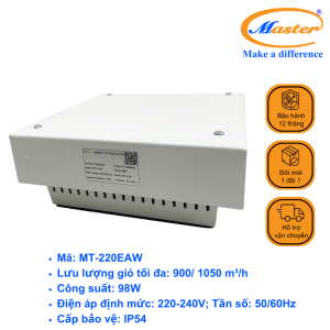 Quạt Hút Gắn Mái Tủ Điện MT-220EAW
