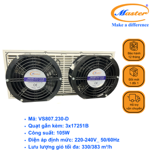 Quạt Hút Kèm Miệng Gió Lọc Bụi VS807.230-D