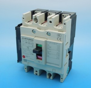 MCCB NF125-CV 3P 125A MITSUBISHI - CẦU DAO TỰ ĐỘNG DẠNG KHỐI