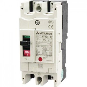 MCCB NF125-HV 2P 125A MITSUBISHI - CẦU DAO TỰ ĐỘNG DẠNG KHỐI