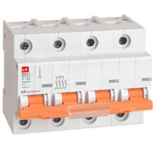 MCB LS BKH 4P 125A 10KA - CẦU DAO TỰ ĐỘNG LS