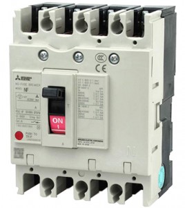 MCCB NF250-SV 4P 150A MITSUBISHI - CẦU DAO TỰ ĐỘNG DẠNG KHỐI