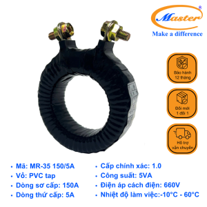 Biến Dòng Đo Lường Băng Quấn MR-35 150/5A Master