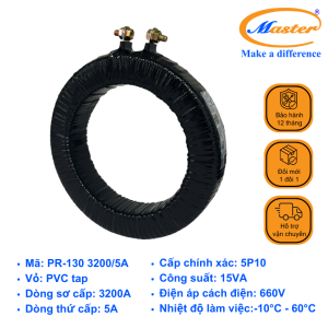 Biến Dòng Bảo Vệ Băng Quấn PR-130 3200/5A Master