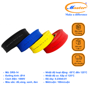 Ống Co Nhiệt Hạ Thế DRS-14 Master