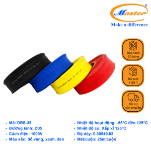 Ống Co Nhiệt Hạ Thế DRS-35 Master