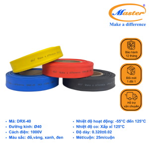Ống Co Nhiệt Hạ Thế DRX-40 Master