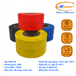 Ống Co Nhiệt Hạ Thế DRX-80 Master