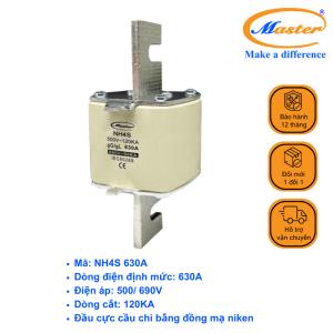 Cầu Chì Dòng Cắt Mạch Cao NH4S 630A Master
