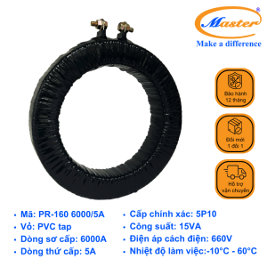 Biến Dòng Bảo Vệ Băng Quấn PR-160 6000/5A Master