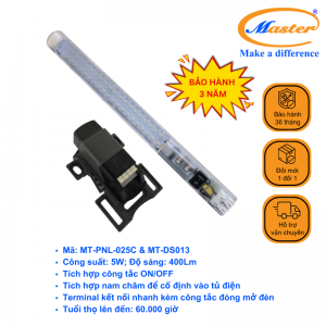 Đèn Chiếu Sáng Tủ Điện Kèm Công Tắc Gắn Cửa Master