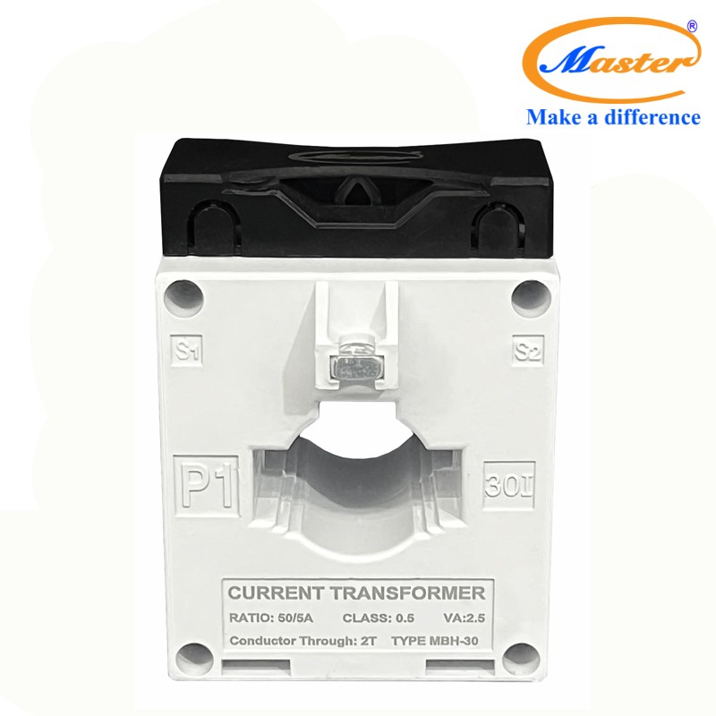 Biến Dòng Đo Lường Hộp Nhựa MBH-30 50/5A