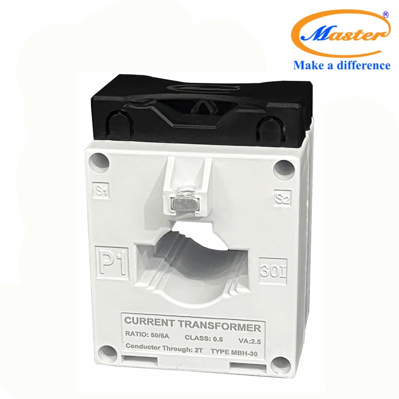Biến Dòng Đo Lường Hộp Nhựa MBH-30 50/5A
