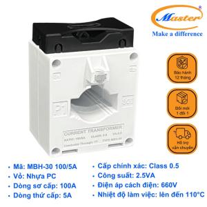 Biến Dòng Đo Lường Hộp Nhựa MBH-30 100/5A Master