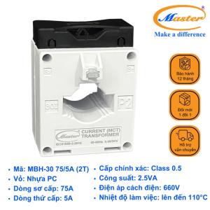 Biến Dòng Đo Lường Hộp Nhựa MBH-30 75/5A Master