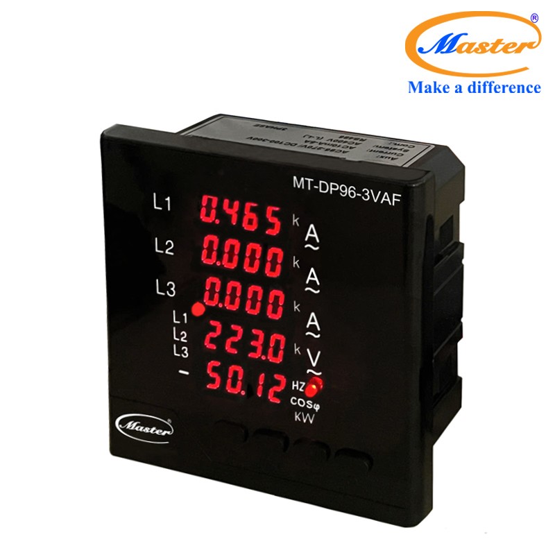 Đồng Hồ Đo Tần Số - Điện Áp - Dòng Điện 3 Pha MT-DP96-3VAF