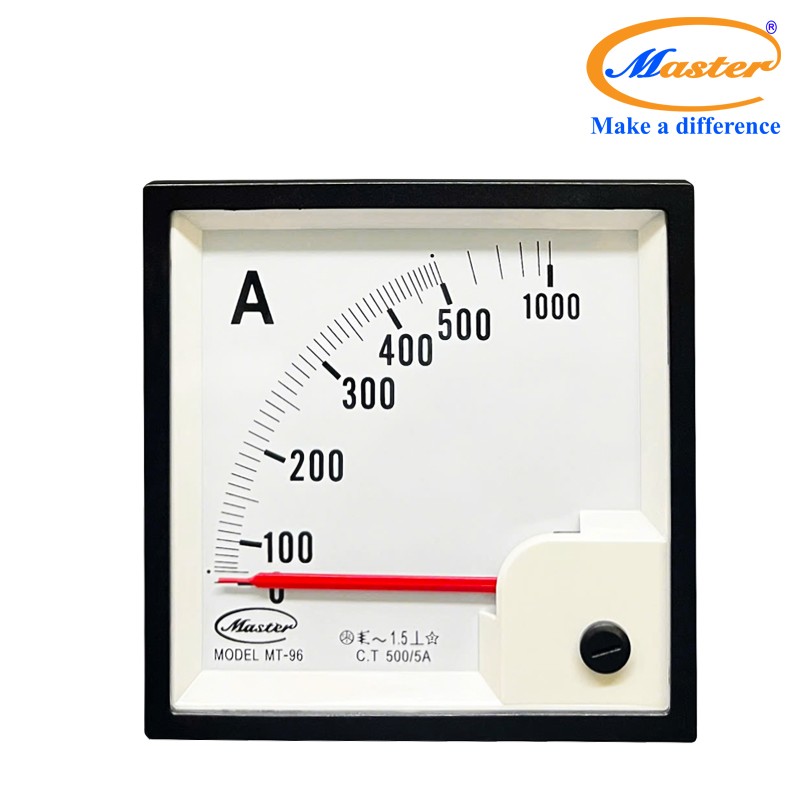 Đồng hồ đo Ampe MT-96 500/5A Master