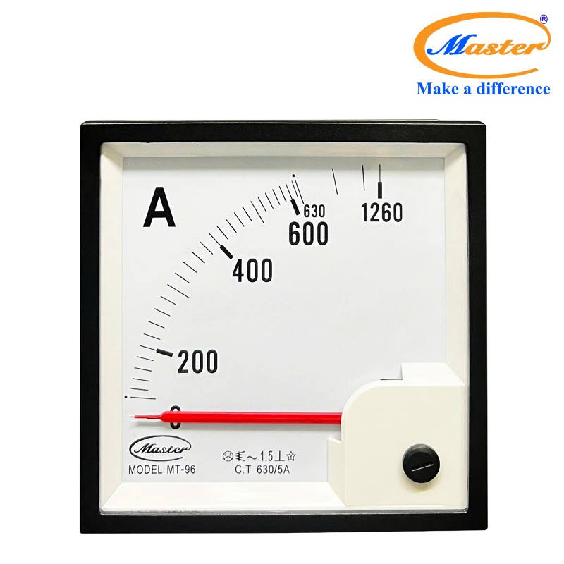  Đồng hồ đo Ampe MT-96 630/5A Master