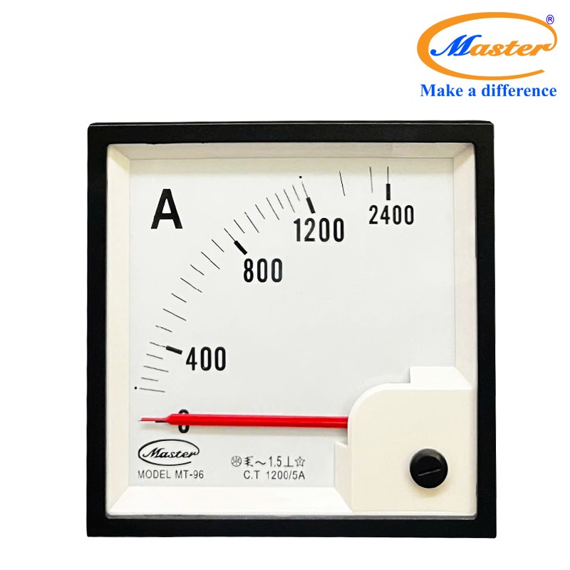 Đồng Hồ Đo Ampe MT-96 1200/5A Master