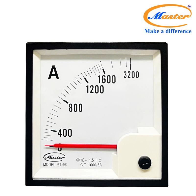 Đồng Hồ Đo Ampe MT-96 1600/5A Master