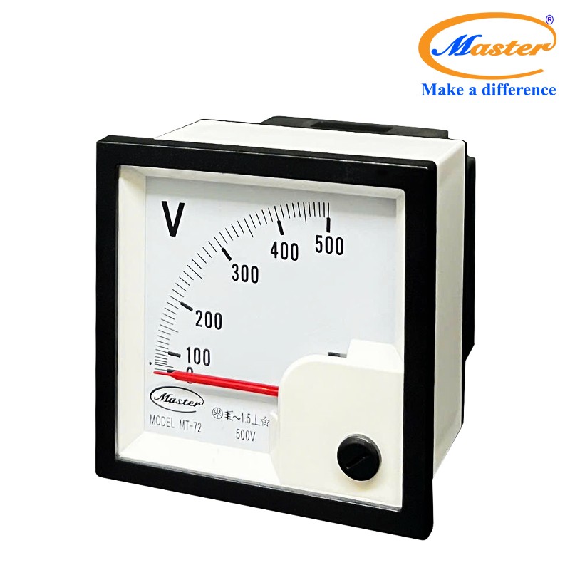 Đồng hồ Volt MT-72 0-500VAC Master