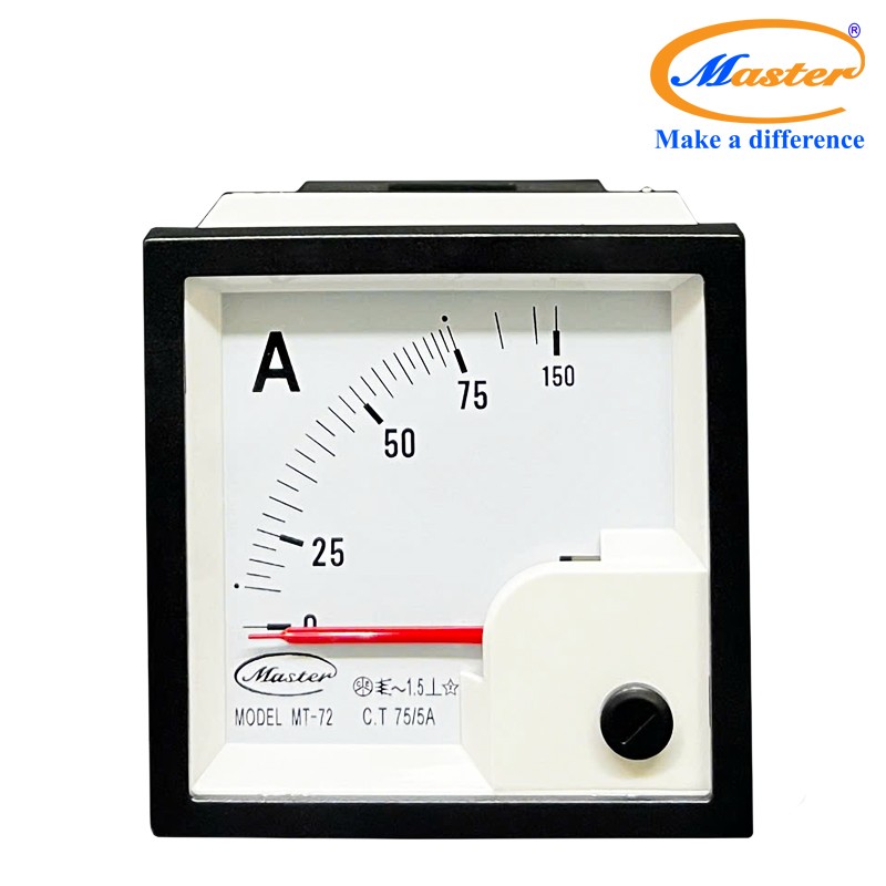 Đồng hồ đo Ampe MT-72 75/5A Master