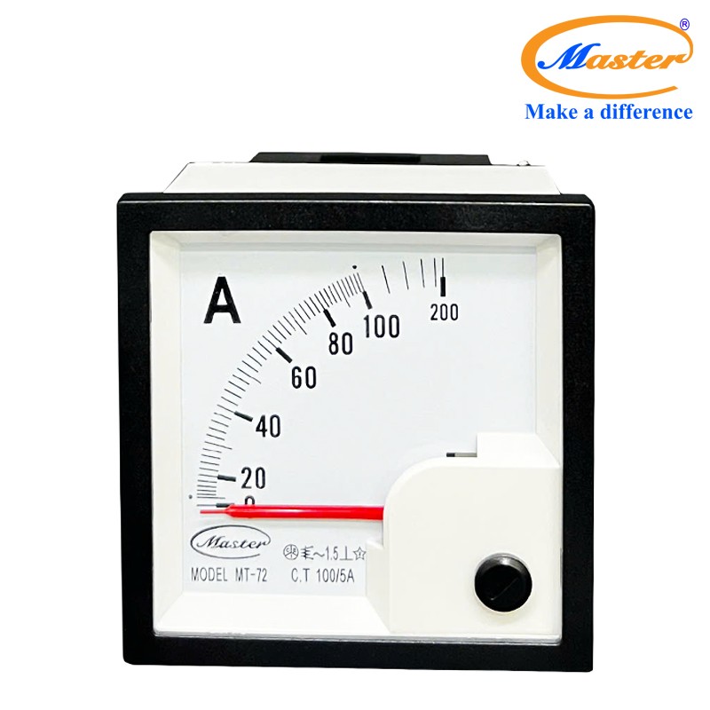 Đồng hồ đo Ampe MT-72 100/5A Master