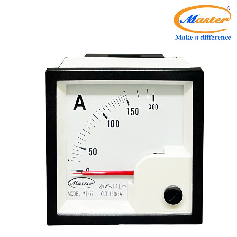 Đồng hồ đo Ampe MT-72 150/5A Master