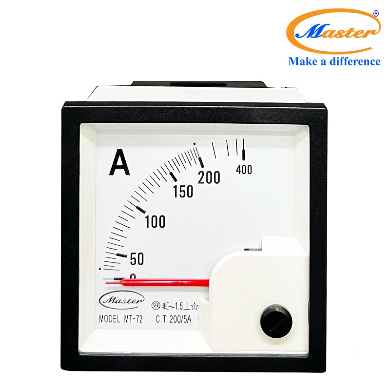 Đồng hồ đo Ampe MT-72 200/5A Master