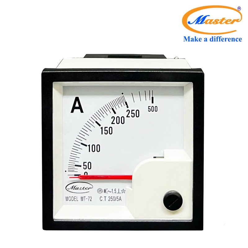 Đồng Hồ Đo Ampe MT-72 250/5A Master