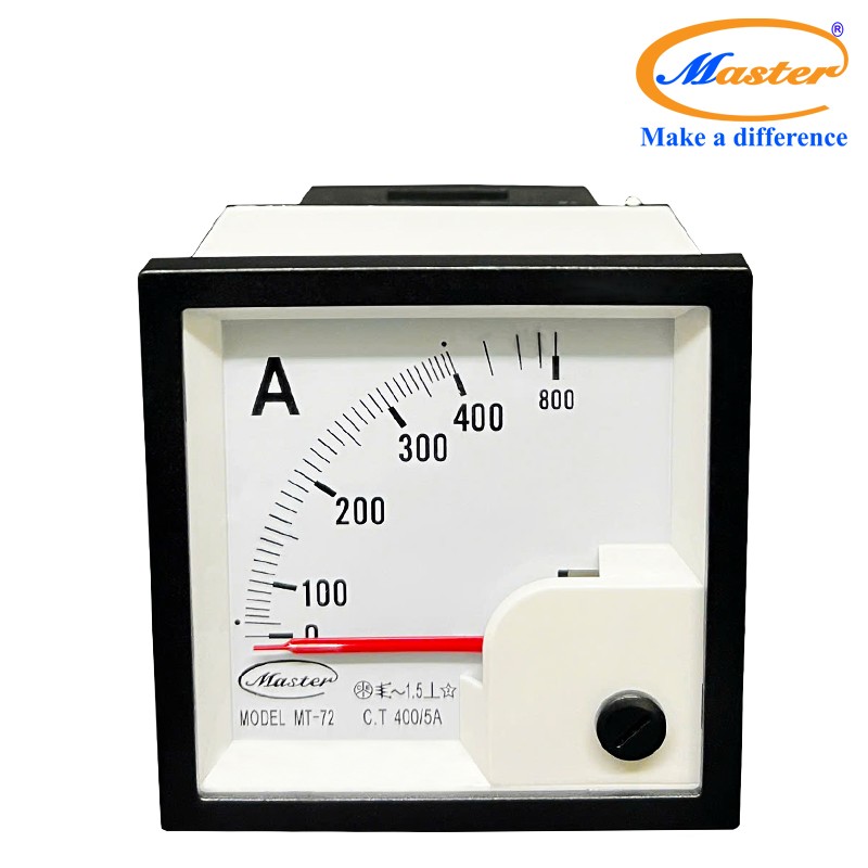 Đồng hồ đo Ampe MT-72 500/5A Master