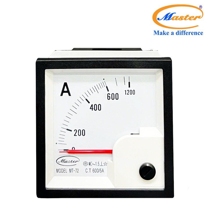Đồng hồ đo Ampe MT-72 600/5A Master