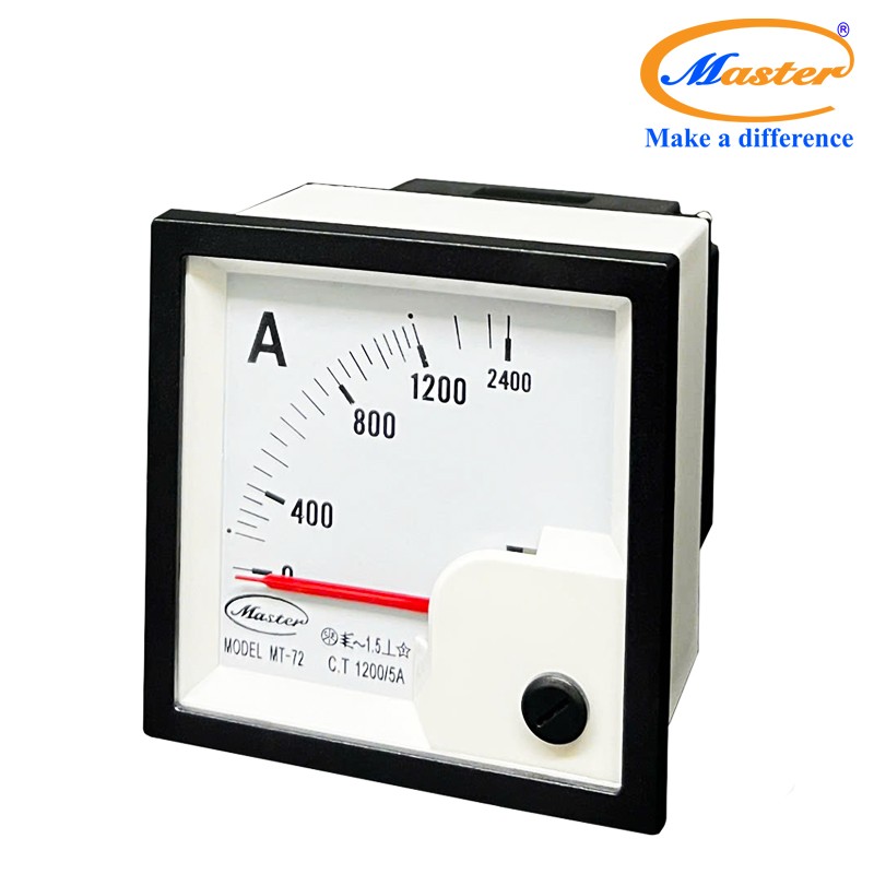 Đồng hồ đo Ampe MT-72 1200/5A Master