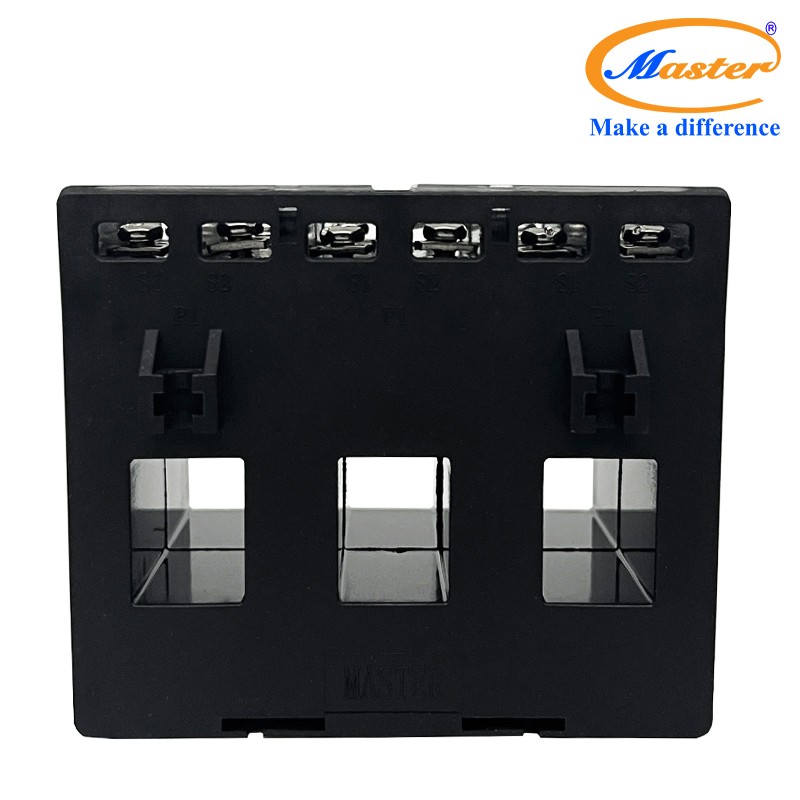 Biến dòng đo lường hộp nhựa 3 pha MRT3P-75 50/5A Master