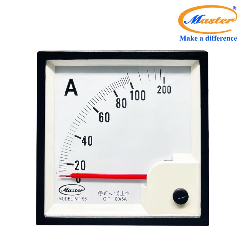 Đồng Hồ Đo Ampe MT-96 100/5A Master