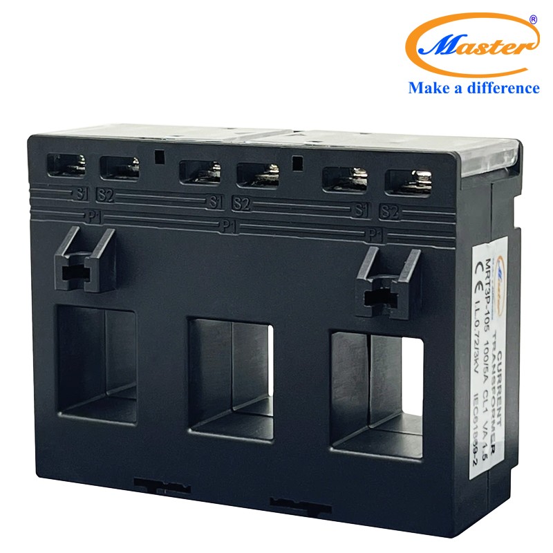 Biến dòng đo lường hộp nhựa 3 pha MRT3P-105 100/5A Master