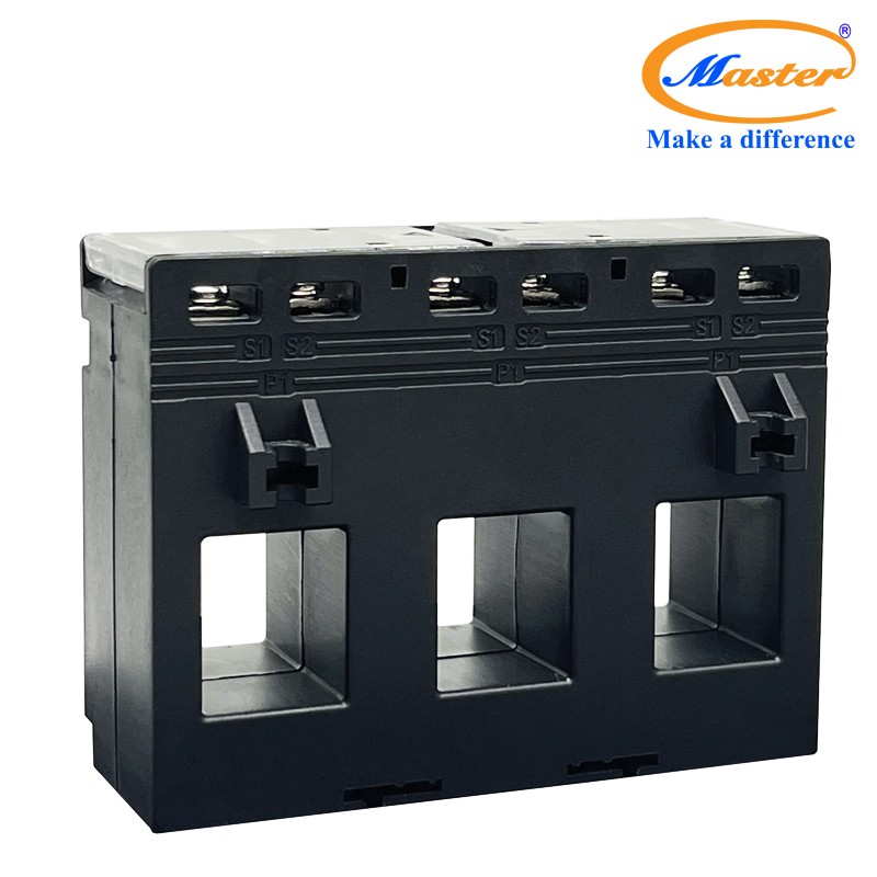 Biến dòng đo lường hộp nhựa 3 pha MRT3P-105 200/5A Master
