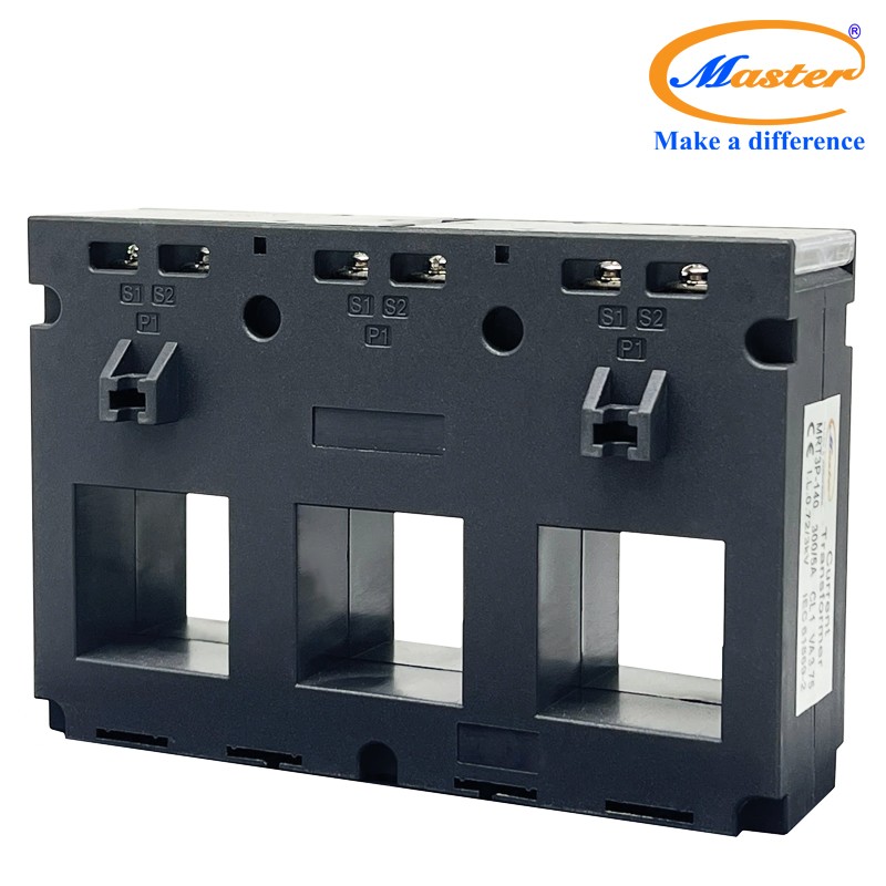 Biến dòng đo lường hộp nhựa 3 pha MRT3P-140 300/5A Master