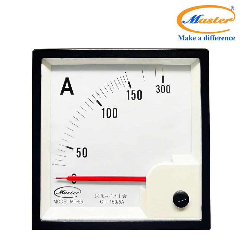 Đồng Hồ Đo Ampe MT-96 150/5A Master